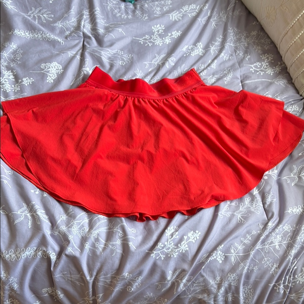 Red Women's Skirt